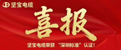 实力认证！免费观看91看片电缆荣获 “深圳标准”，以高标品质赋能多元场景！